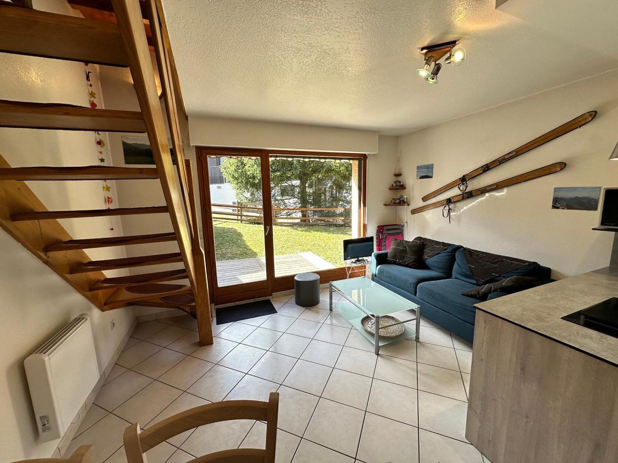 Charmant Duplex De 45M², 2 Chambres, Jardin, Garage, Villard-De-Lans - Fr-1-515-51 Dış mekan fotoğraf